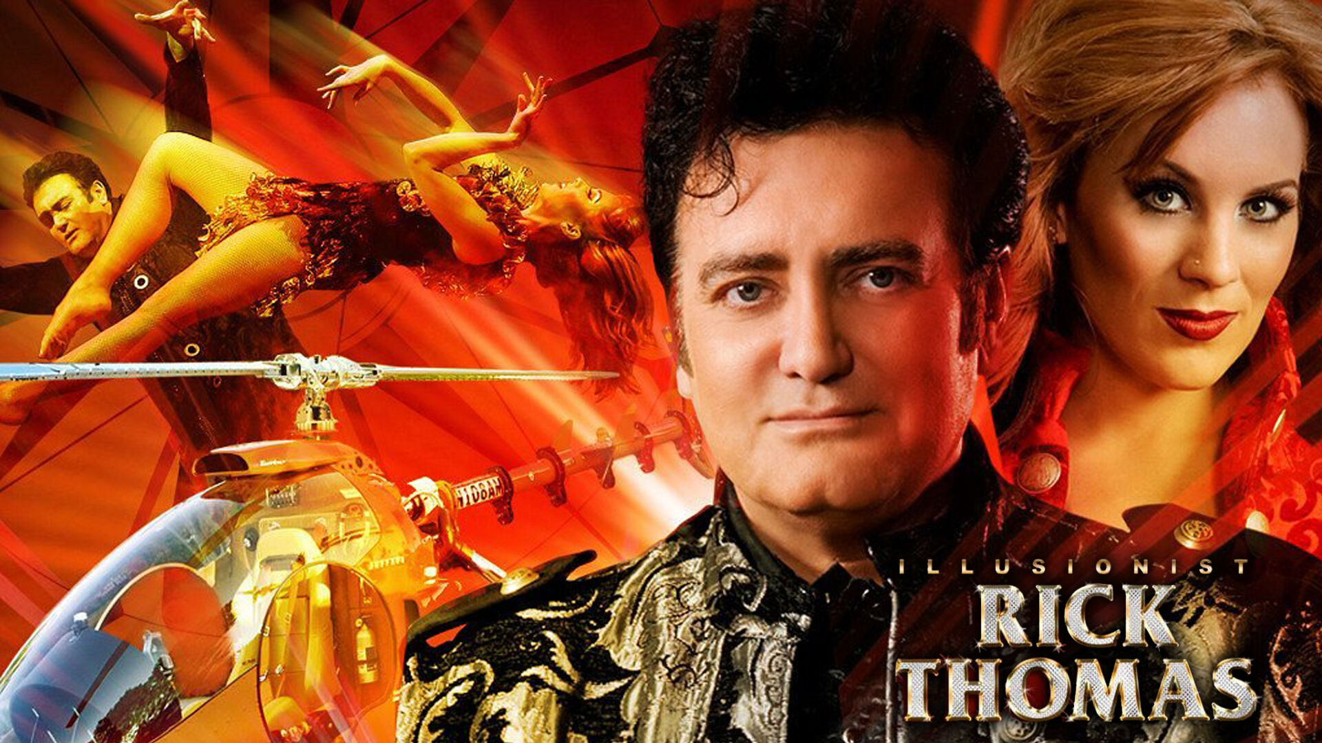 Prepare to be amazed by Illusionist Rick Thomas at the Niswonger